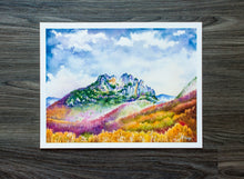 Load image into Gallery viewer, 14&quot; x 11&quot; Print of Seneca Rocks Autumn Fog
