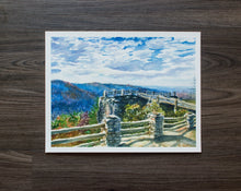 Load image into Gallery viewer, 14&quot; x 11&quot; Print of Coopers Rock Overlook
