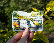 Load image into Gallery viewer, Blackwater Falls Sticker being held in hand
