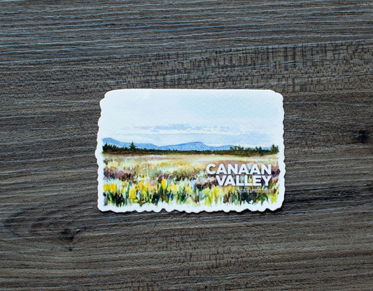 Canaan Valley, WV Sticker