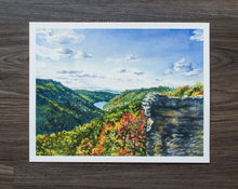 Load image into Gallery viewer, 14 x 11 Print of Raven’s Rock, Coopers Rock State Forest
