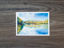 Load image into Gallery viewer, 7 x 5 Print of the Lower Lake at Cacapon Resort State Park
