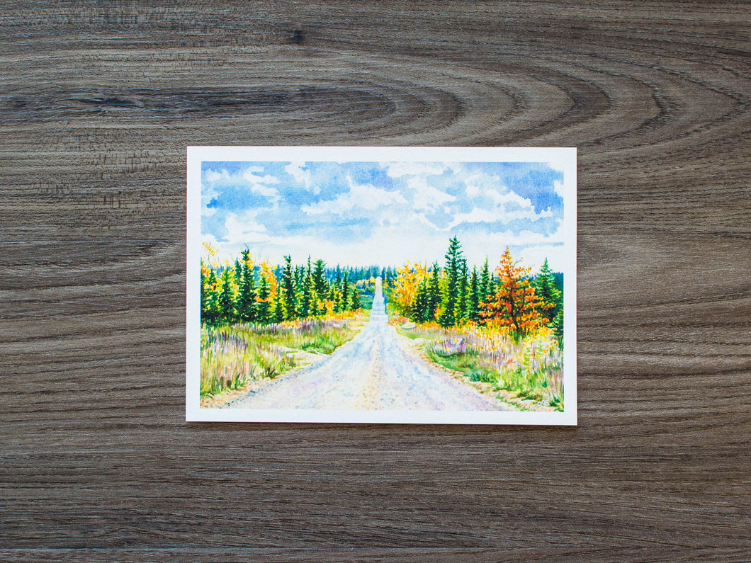 7 x 5 Print of Dolly Sods Roadway