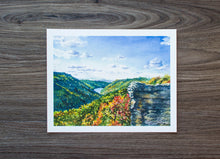Load image into Gallery viewer, 10 x 8 Print of Raven’s Rock, Coopers Rock State Forest
