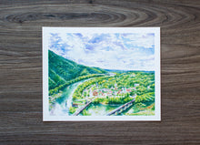 Load image into Gallery viewer, 10&quot; x 8&quot; Print of View of Harpers Ferry
