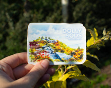 Load image into Gallery viewer, Dolly Sods Sticker being held in hand
