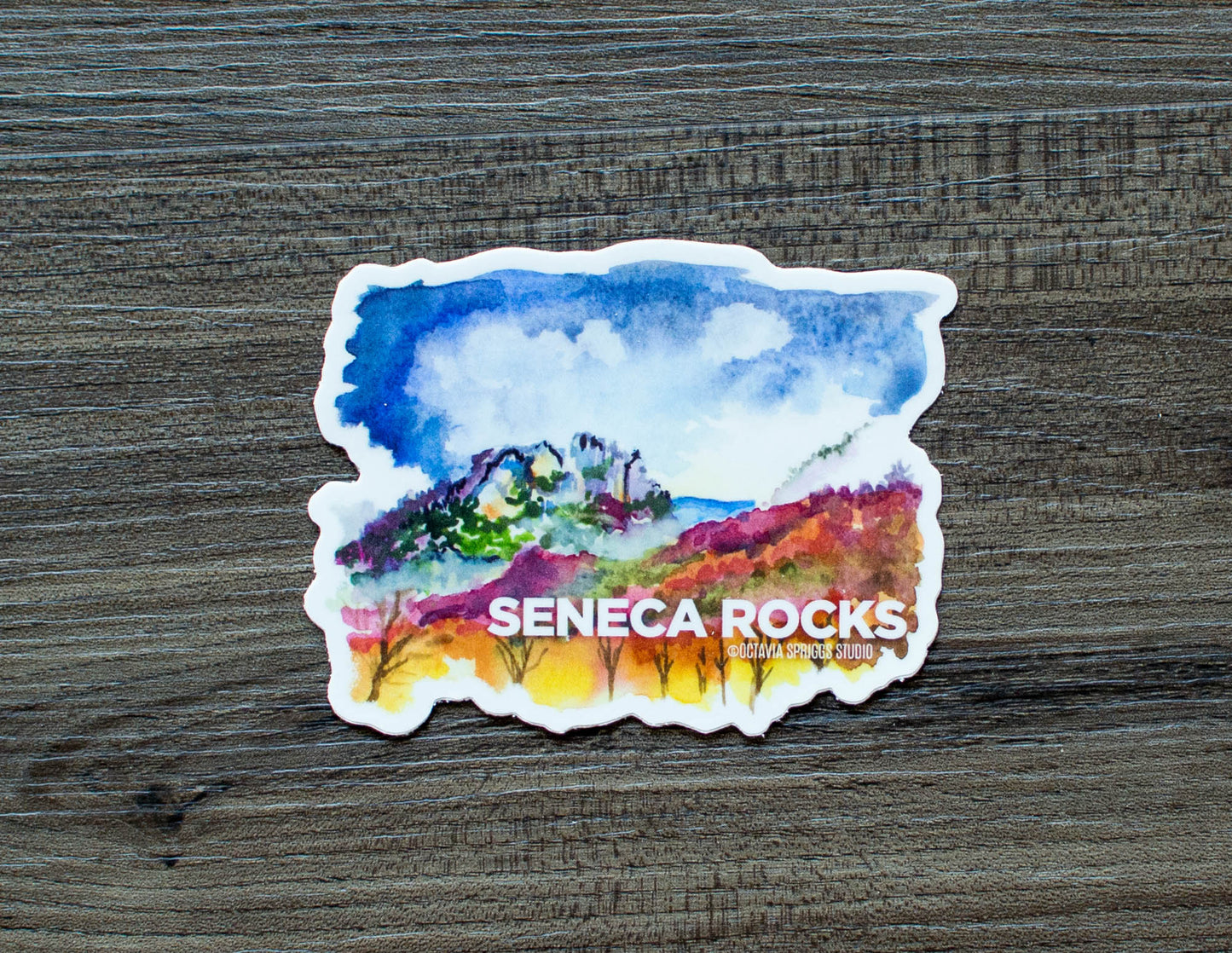 Seneca Rocks sticker