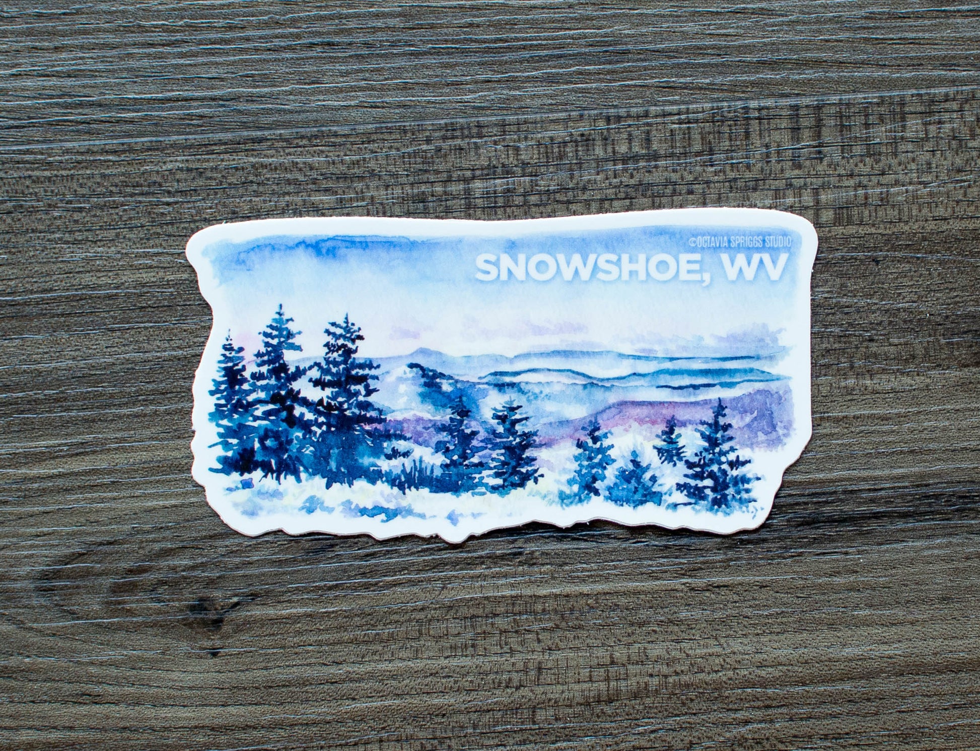 Snowshoe, WV sticker